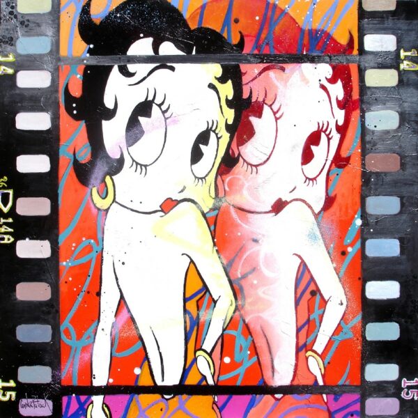 Betty Boop Tableau Pop art