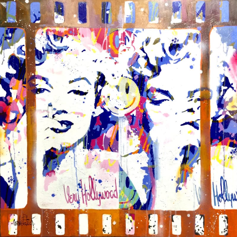 Tableau Pop art Marilyn Monroe