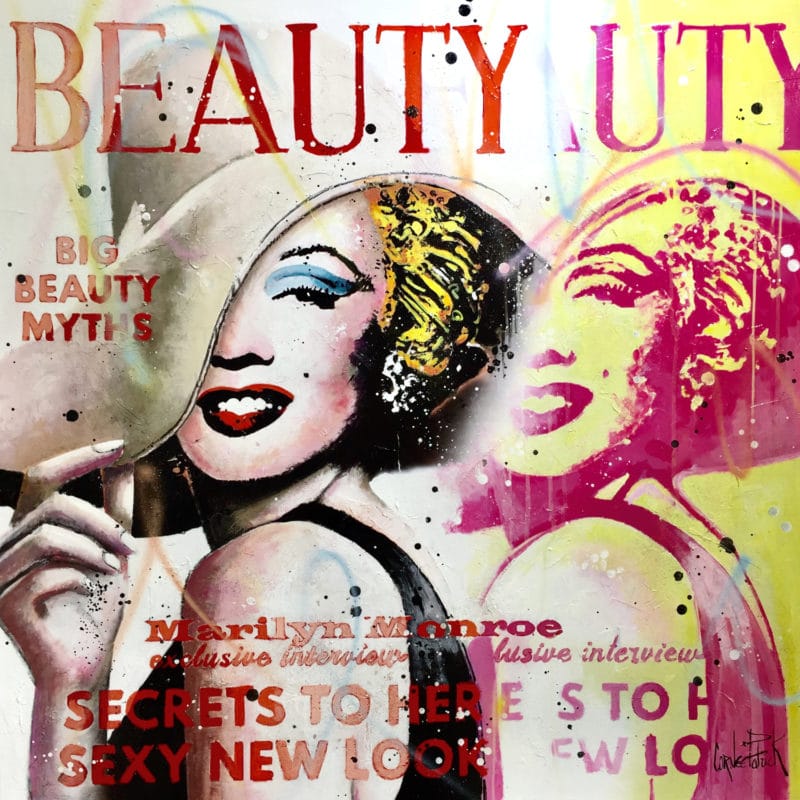 Tableau Pop art Marilyn Monroe