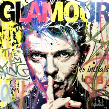Tableau Pop art  David Bowie