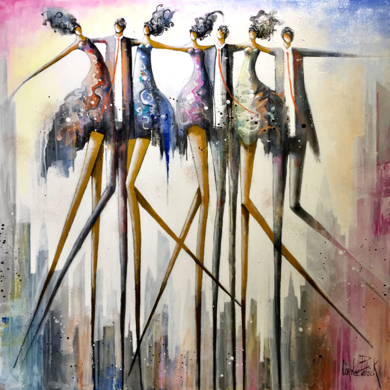 Peinture Originale Danseuses