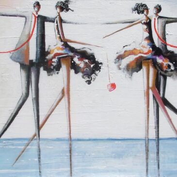 Peinture Moderne danseurs