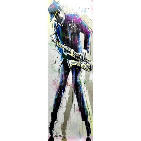 Peinture Musiciens Jazz