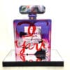 Sculpture flacon graffiti Chanel n°5