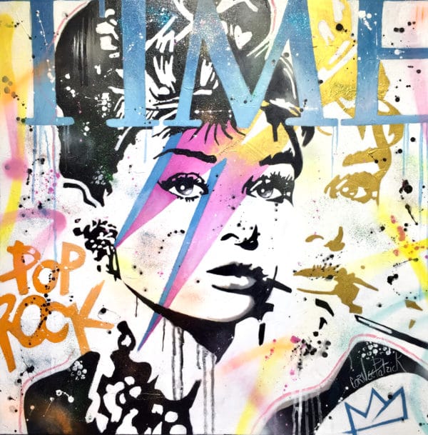 Tableau portrait Audrey Hepburn