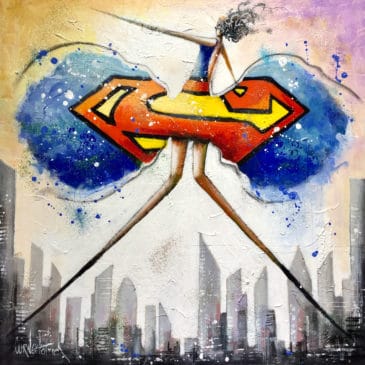 Tableaux Danseuses Supergirl