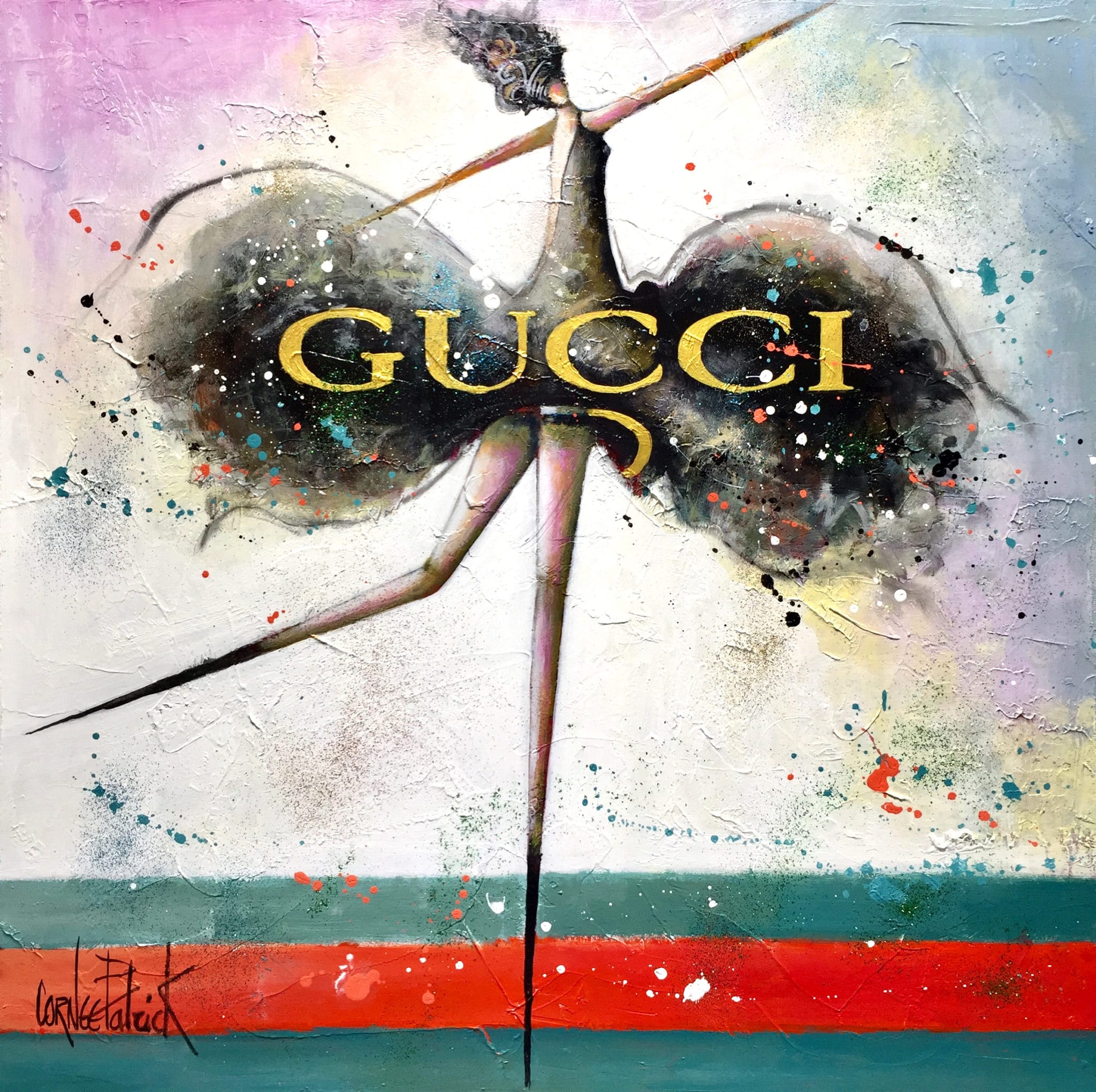 Dancers paintings in GUCCI