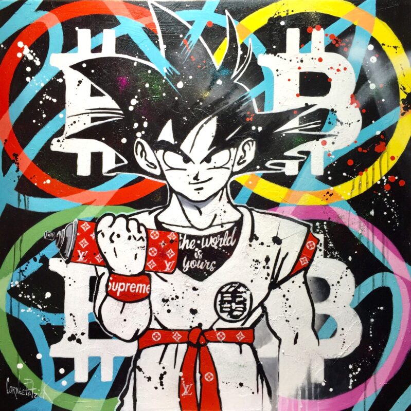 Tableau Pop art Dragon Ball