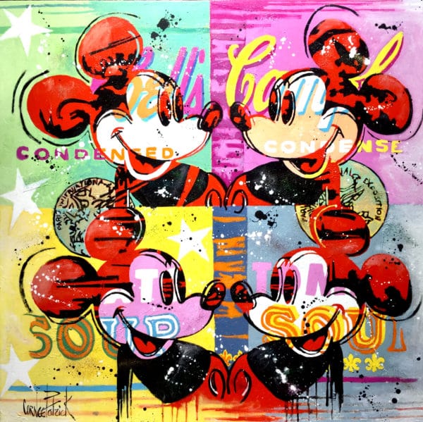 Mickey Pop art painting