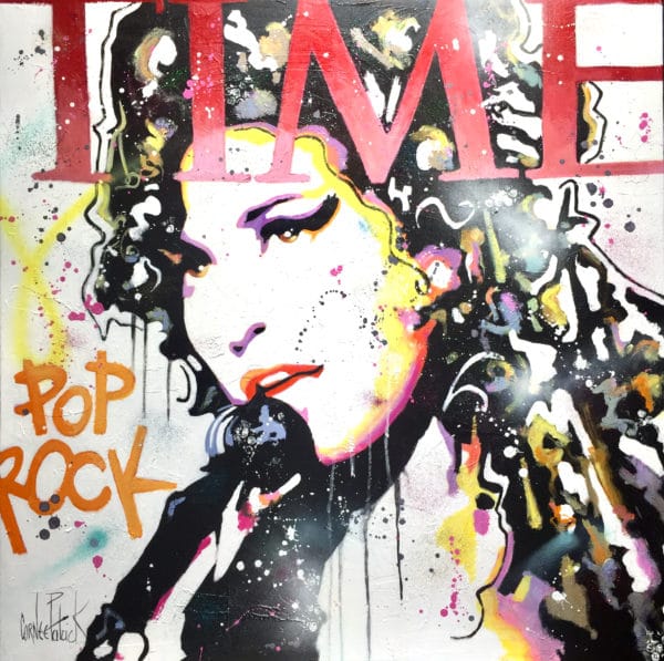 tableau pop art Amy Winehouse