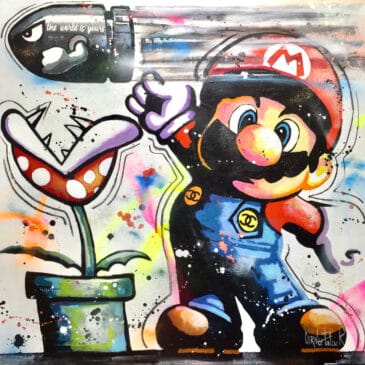 Pop art Mario