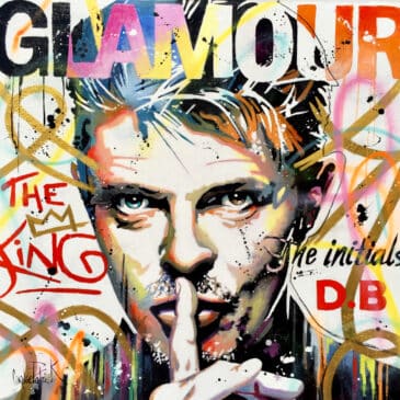 Pop art David Bowie