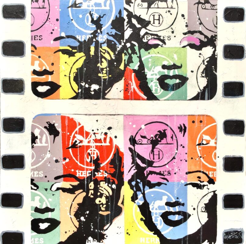 Tableau Pop art Marilyn Monroe