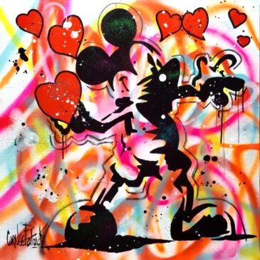 Tableau Pop art Mickey