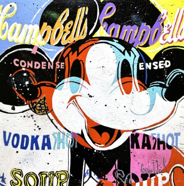 Tableau pop art Mickey