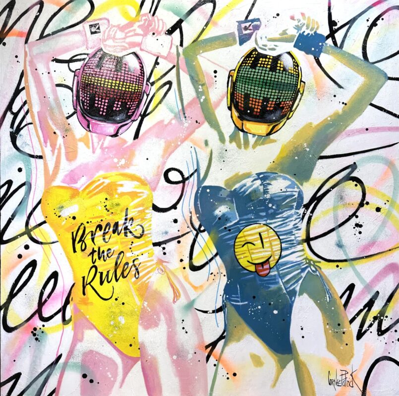 Tableau Kate Moss, Daft Punk