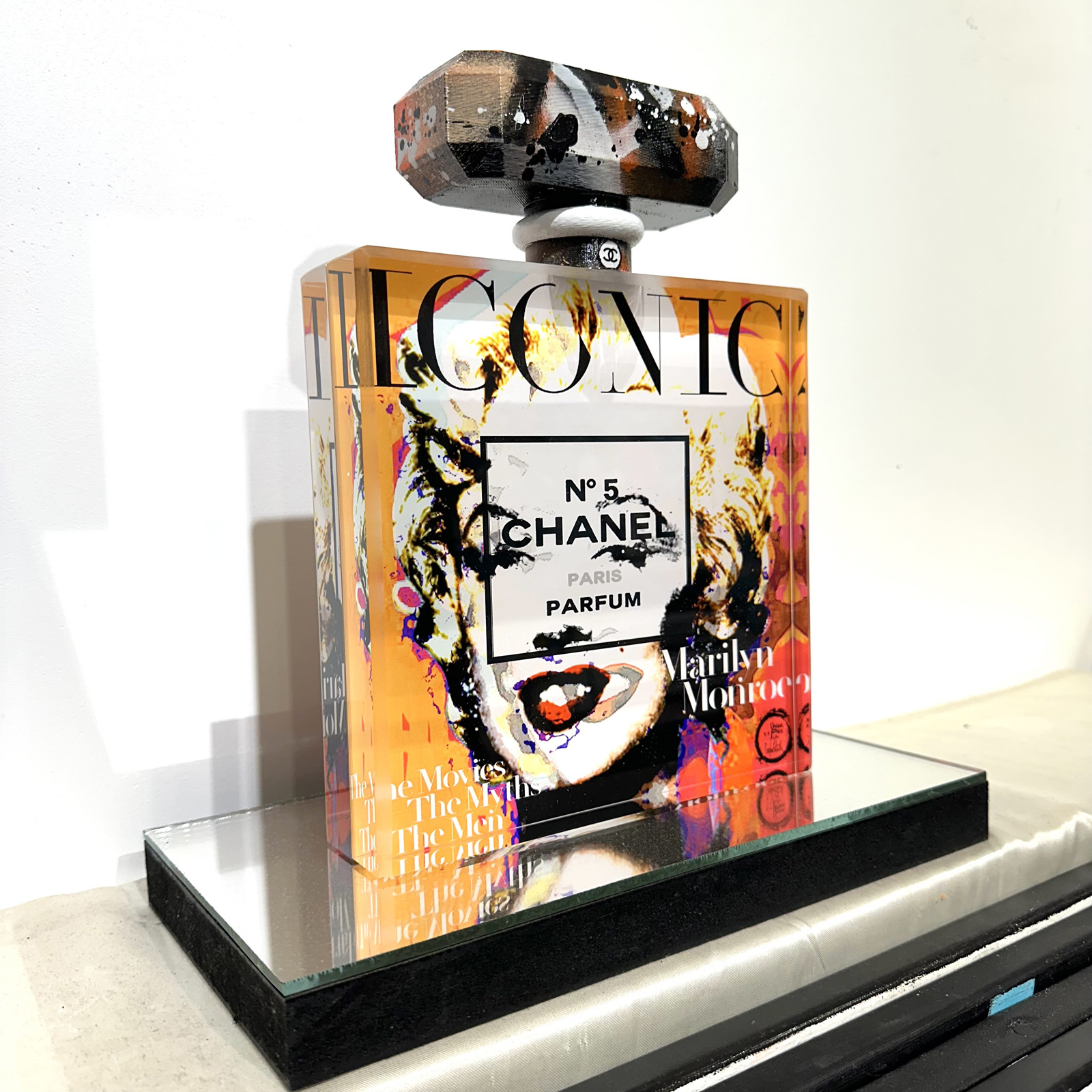 Chanel Parfum Marilyn Flacon Chanel N°5, Marilyn Monroe, Orange