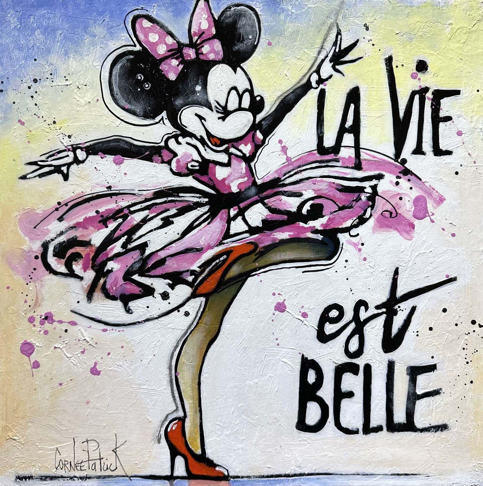 Minnie Mouse, la vie est belle