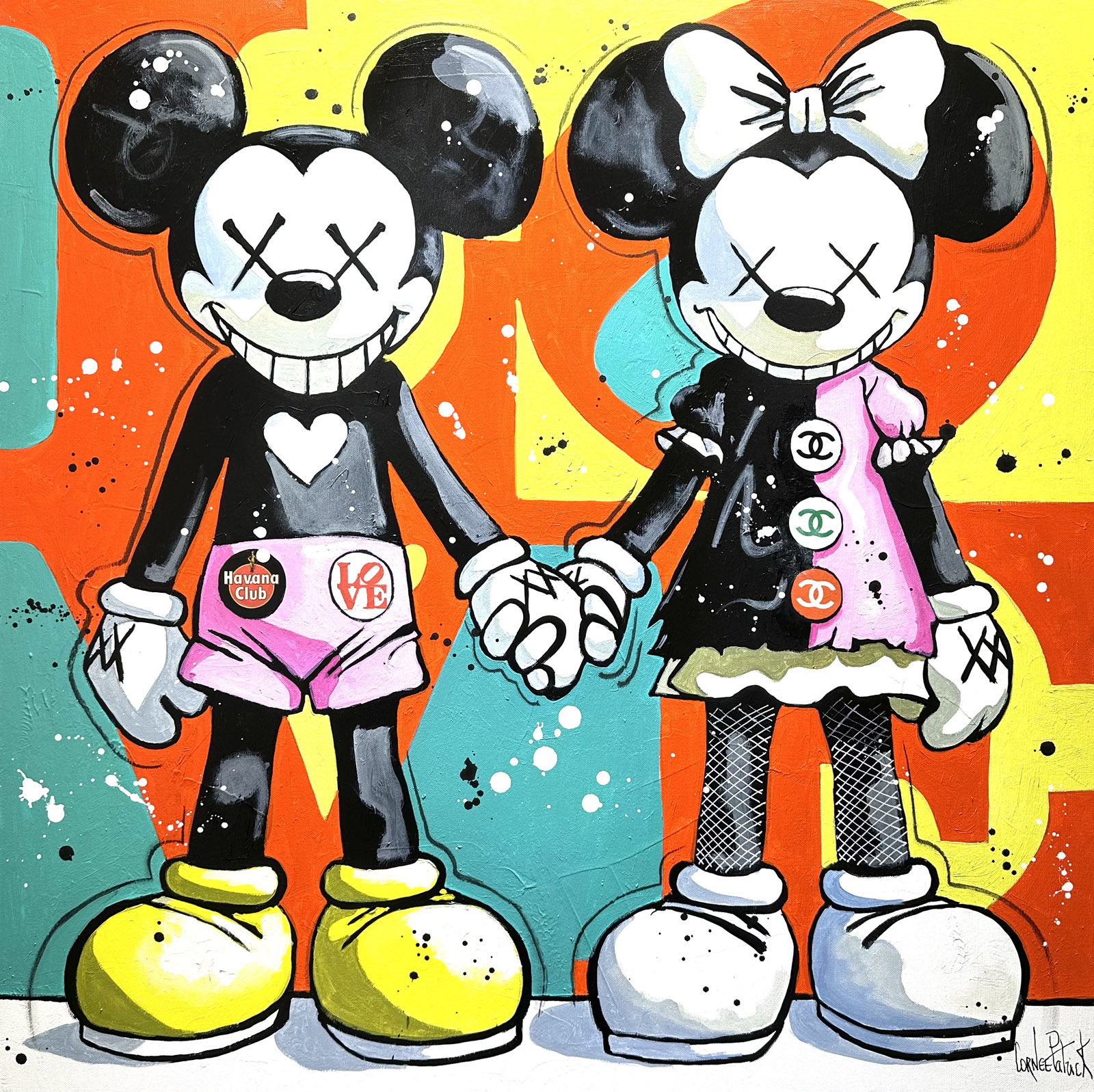 Minnie et Mickey Mouse, le grand amour