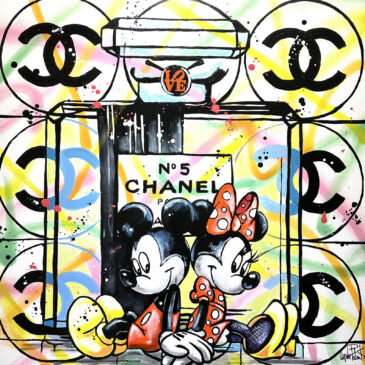 Minnie Mouse adore le parfum Chanel n°5