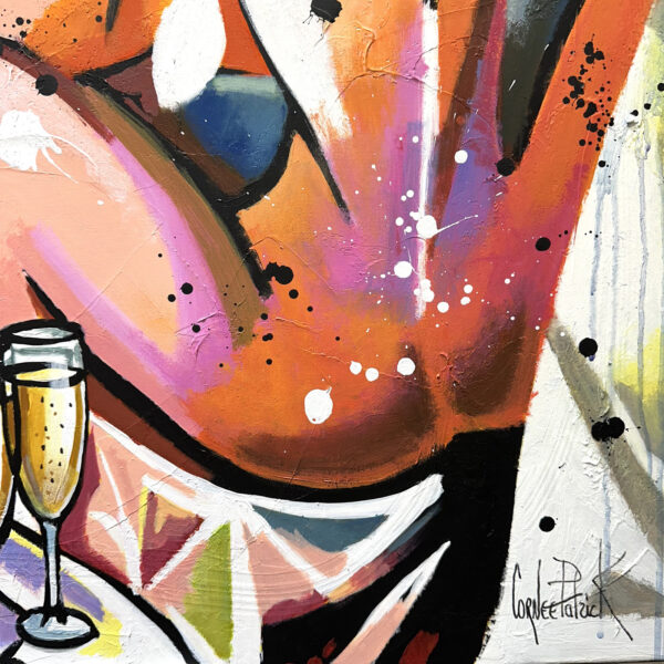 La Panthère rose et Barbie chez les Demoiselles d'Avignon de Picasso, Pop Art pink party – Image 6