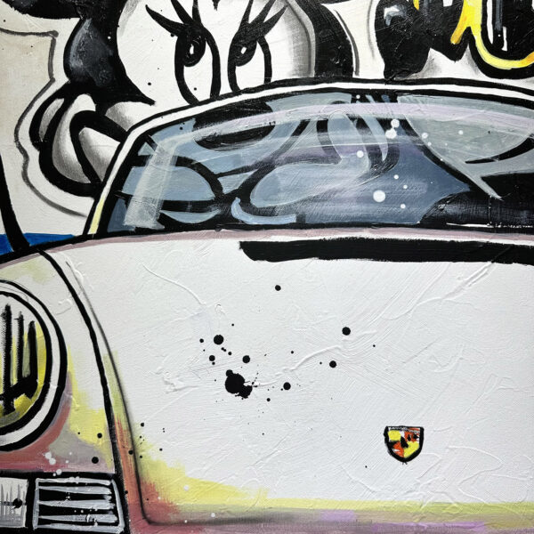 Minnie et Mickey  Mouse voyagent en Porsche sur la Nationale 7 - Image 5