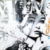 J'ai créer cette peinture originale sur toile représentant mon icone du cinéma Audrey Hepburn.