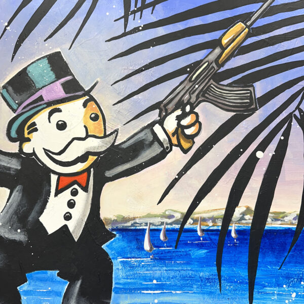 Mr Monopoly et sa Porsche 911 sur la côte d'Azur – Image 4