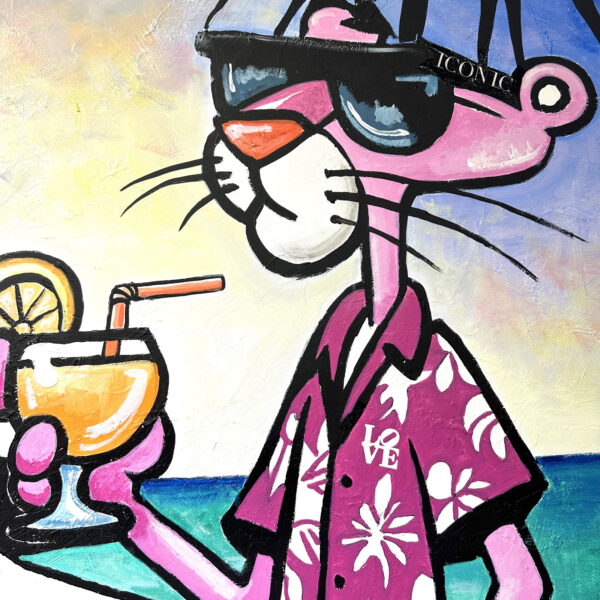 La Panthère rose en vacance avec sa Porsche - Image 5