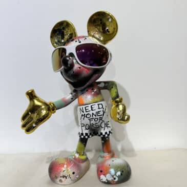 Mickey Mouse, need Money for Porsche