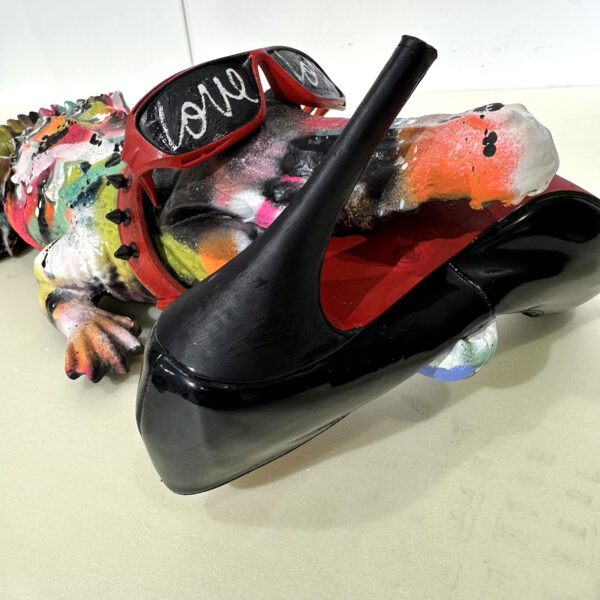 My crocodile is a Louboutin fetishist – Image 2