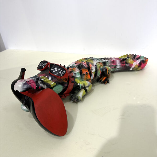 My crocodile is a Louboutin fetishist – Image 5