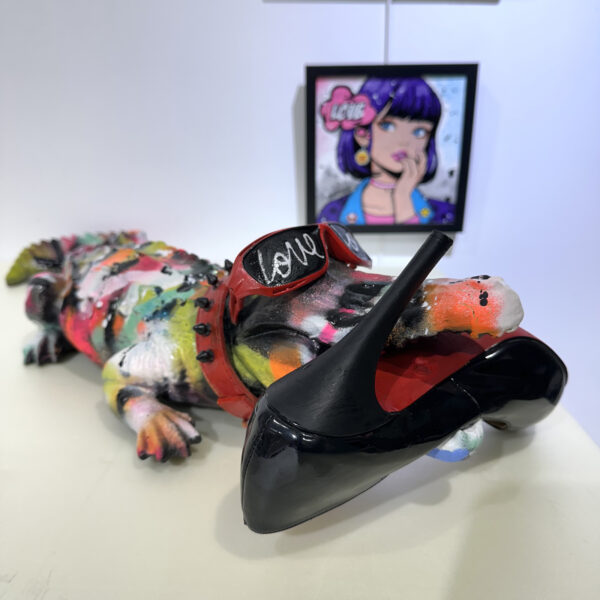 My crocodile is a Louboutin fetishist – Image 7