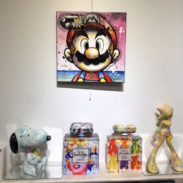 Alternative view of Super Mario loves holidays