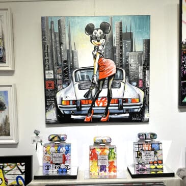 Alternative view of Minnie Mouse, my life in New York