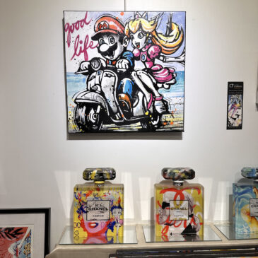 Alternative view of Super Mario et Princess Peach