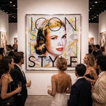 Alternative view of Grace Kelly, pop style Icon